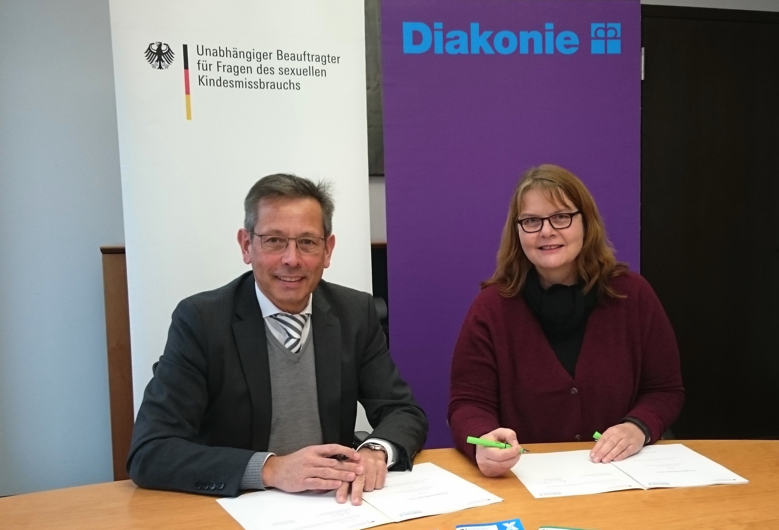 Partnervereinbarung mit der Diakonie