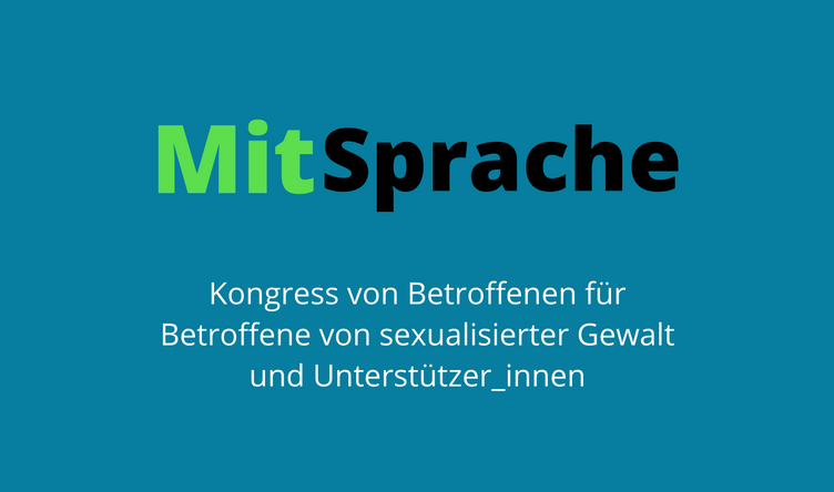 MitSprache Betroffenenkongress Logo