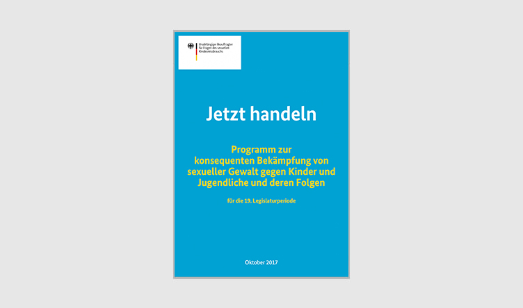 Schriftbild Jetzt handeln