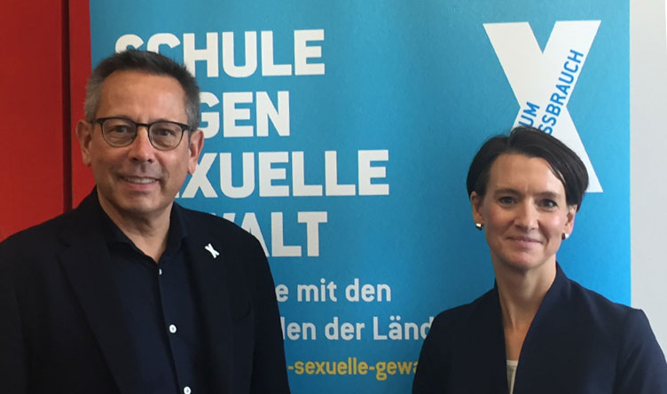 Präsentation der Kampagne "Schule gegen sexuelle Gewalt"