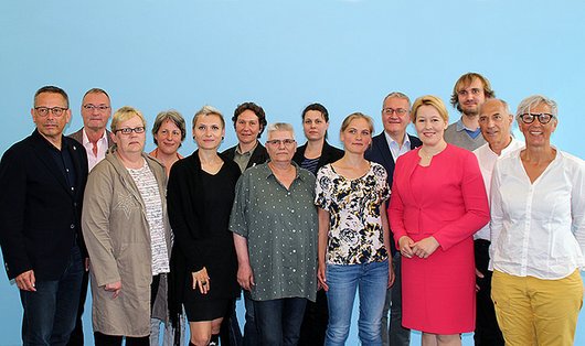 Foto mit den Mitgliedern des Betroffenenrates