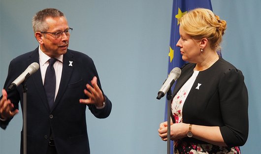 UBSKM Johannes-Wilhelm Rörig, Bundesfamilienministerin Dr. Franziska Giffey