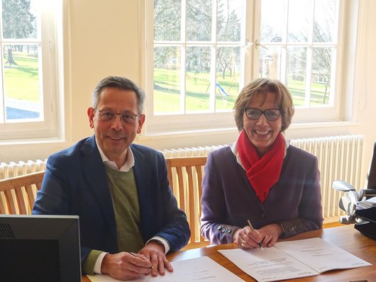 Partnervereinbarung mit der internationalen Vereinigung